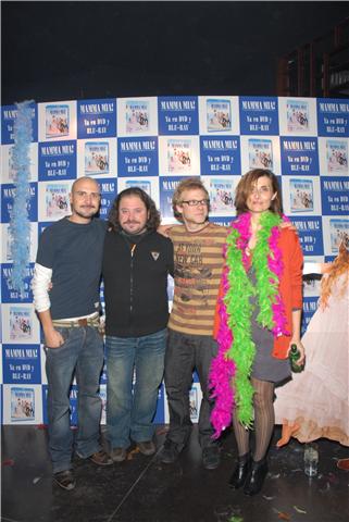 Fernando Ramallo, Ismael Fritschi e Isabel Ampudia